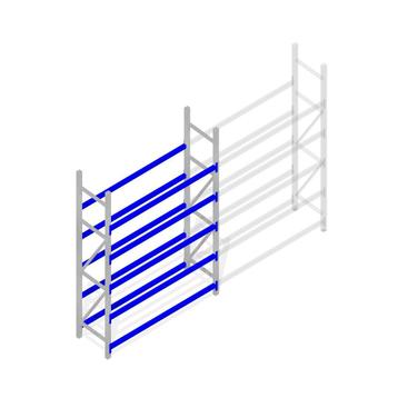 Gebruikte bandenstelling Mobilfair 2800x1800x500 mm (hxbxd) beschikbaar voor biedingen