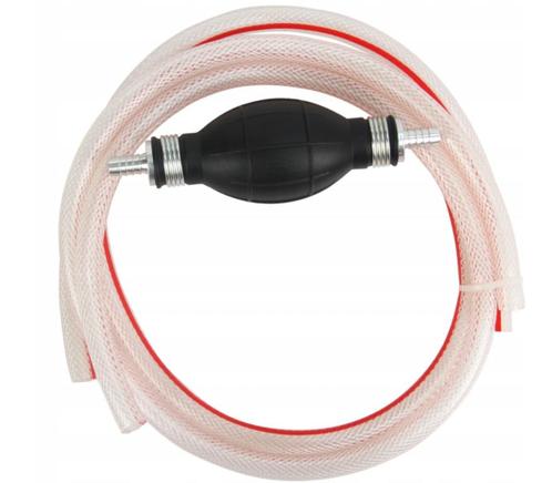 Brandstofslang met hevelpomp - 8mm - 2x 1 meter, Auto diversen, Auto-accessoires, Nieuw, Ophalen of Verzenden