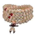 Fako Bijoux - Buddha Armband - Sandelhout - 8mm - Naturel, Verzenden, Nieuw