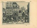 Historische prent van Ghent, Antiek en Kunst