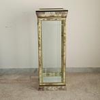 Vitrinekast - Hollywood Regency - Glas, Hout - een kolom