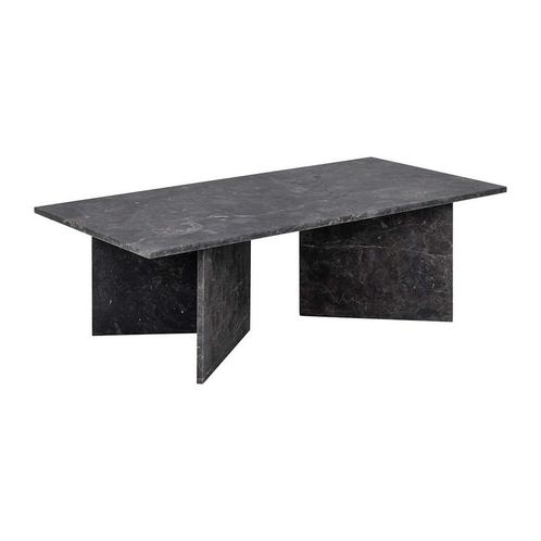 *WOONWINKEL* Marmeren Salontafel Rechthoekig Marron, Huis en Inrichting, Tafels | Salontafels, Nieuw, Verzenden