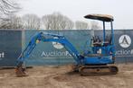 Veiling: Minigraver Fiat Hitachi PC16R Diesel, Zakelijke goederen, Machines en Bouw | Kranen en Graafmachines, Ophalen, Graafmachine