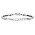 Armband - 18 karaat Witgoud - 1.44ct. tw. Diamant, Sieraden, Tassen en Uiterlijk, Armbanden, Nieuw
