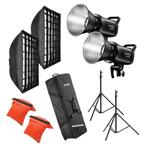 Godox SL60IID LED videolamp Pro Duo Kit - Tweedehands, Audio, Tv en Foto, Fotografie | Fotostudio en Toebehoren, Verzenden, Gebruikt