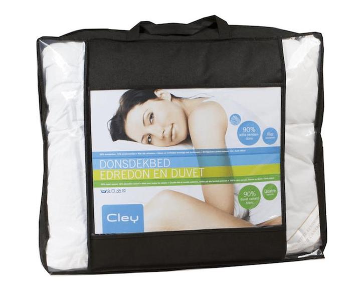 Cley 90 % Eendendons Dekbed 4 seizoenen - 140 x 200, Huis en Inrichting, Slaapkamer | Beddengoed