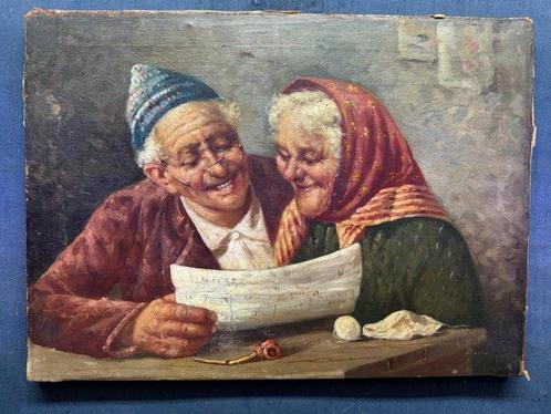 Italiaanse school (XX) - Amore per sempre, Antiek en Kunst, Kunst | Schilderijen | Klassiek