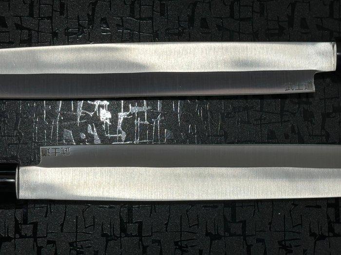 Yanagiba - Keukenmes - Chefs knife - Gehamerde speciale, Antiek en Kunst, Antiek | Keukenbenodigdheden
