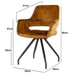 Capp Oker Velvet-13444, Huis en Inrichting, Stoelen, Ophalen of Verzenden, Nieuw