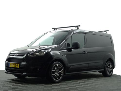 Ford Transit Connect 1.6 TDCI L2 Sportline-, Auto's, Bestelauto's, Dealer onderhouden, Lease, Zwart, Handgeschakeld, Overige kleuren