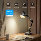 Aigostar 13AT0 - Bureaulamp - Verstelbaar - E27 - 1x40 watt, Verzenden, Zo goed als nieuw