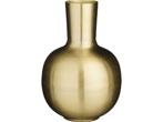 Mica Decorations Dara Vaas - H42 x Ø28 cm - Metaal - Goud, Verzenden, Nieuw