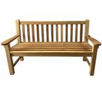 Pablo tuinbank 158x74xH92 cm teak, Ophalen of Verzenden, Nieuw, Teakhout