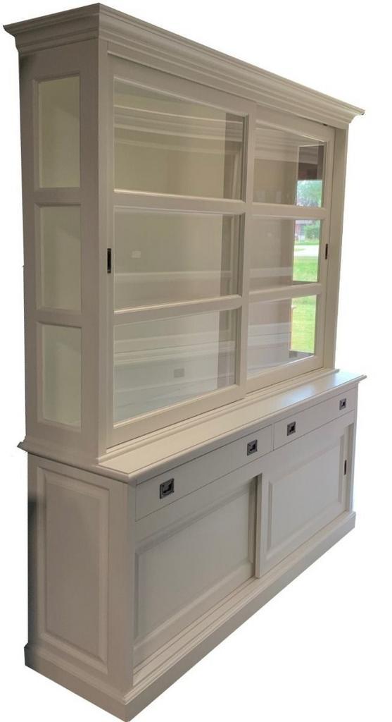 Buffetkast wit Bussum 200cm, Huis en Inrichting, Kasten | Buffetkasten, Ophalen of Verzenden