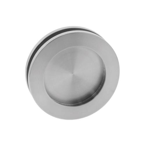 Intersteel Schuifdeurkom ø55mm voor glasdeur  - RVS, Doe-het-zelf en Verbouw, Hang- en Sluitwerk, Nieuw, Verzenden