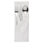 Mitre Luxury Luxor servet wit 45x45cm (10 stuks), Verzenden, Nieuw