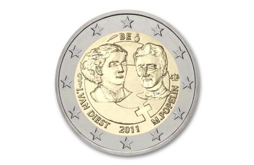 2 euro Internationale Vrouwendag 2011 - België, Postzegels en Munten, Munten | Europa | Euromunten, Verzenden