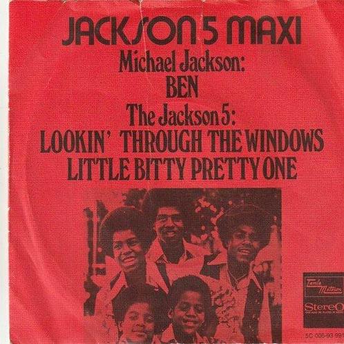 Jackson 5 - Ben + Lookinthrough the windows + Little bit..., Cd's en Dvd's, Vinyl Singles, Verzenden