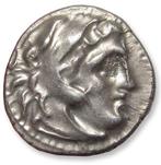Koningen van Thracië. Lysimachos (323-281 v.Chr.). Drachm