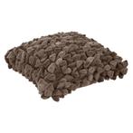 Haans Lifestyle Kussen Pebble Earth taupe