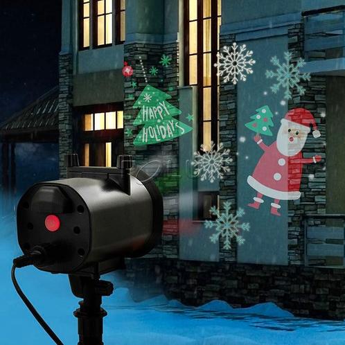 LED Projector - Kerst - Sneeuw - Halloween - Verjaardag, Diversen, Kerst, Ophalen of Verzenden