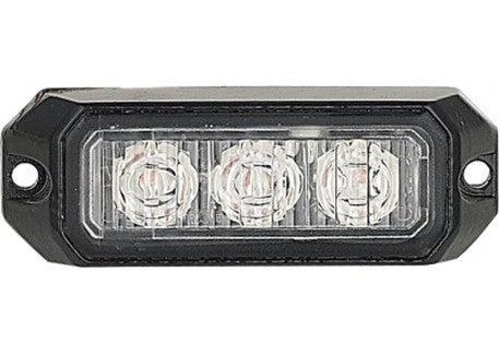 ORANJE bumper flitser - E keurmerk - R10 - 3 LED Compact, Auto diversen, Tuning en Styling, Ophalen of Verzenden
