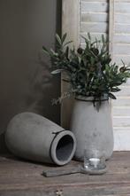 Ronde smalle hoge pot Old Grey 24 cm, Nieuw, Ophalen of Verzenden