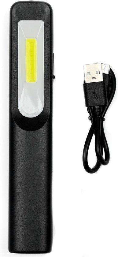 Looplamp 3 Watt Cob - Oplaadbare Zaklamp - Led lamp - Loop L, Doe-het-zelf en Verbouw, Bouwverlichting, Overige typen, Nieuw, Minder dan 50 watt