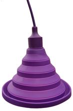 LED lamp DIY | vouwbare hanglamp - strijkijzer snoer | E27 s, Verzenden, Nieuw