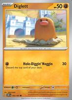 Diglett 103/197 reverse holo Obsidian flames, Ophalen of Verzenden, Nieuw, Losse kaart, Foil