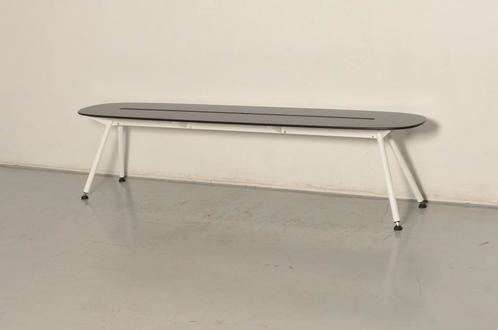 Lonc Alowha deisgnbankje, zwart / wit, 200 x 40 cm, Zakelijke goederen, Kantoor en Winkelinrichting | Kantoormeubilair en Inrichting