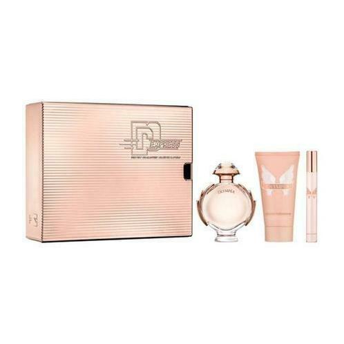 Paco Rabanne Olympéa Gift Set 50ml Eau de Parfum + 10ml Eau, Sieraden, Tassen en Uiterlijk, Uiterlijk | Parfum, Nieuw, Verzenden