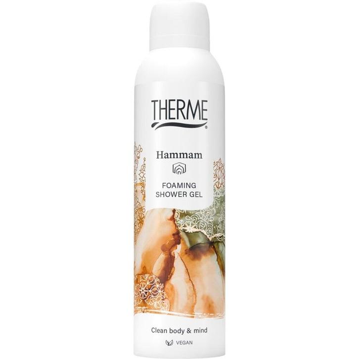 Therme Hammam Douchefoam, Sieraden, Tassen en Uiterlijk, Uiterlijk | Lichaamsverzorging, Nieuw, Verzenden