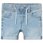 Korte jeans SLIM FIT Ryan (light blue denim), Kinderen en Baby's, Kinderkleding | Maat 110, Nieuw, Jongen, Name It, Broek
