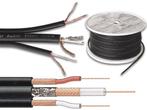 Professionele Audio-/Videokabel (75 Ohm + 2 X Audio), Verzenden, Nieuw