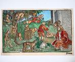 Hans Weiditz (1500-1536): Woodcut; Medieval Life: Play