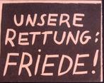 Anti Duits Strooibiljet ONZE REDDING: VREDE! (lijst optie), Verzamelen, Verzenden
