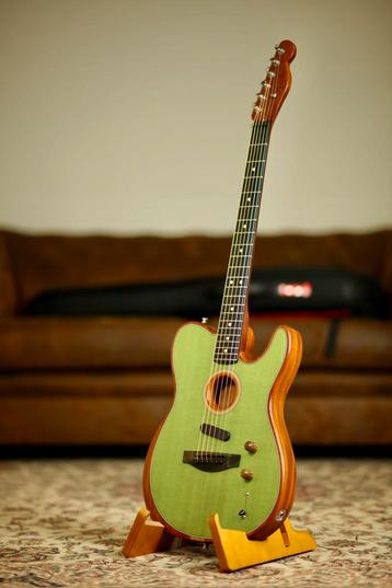 Fender American Acoustasonic Telecaster | Surf Green beschikbaar voor biedingen