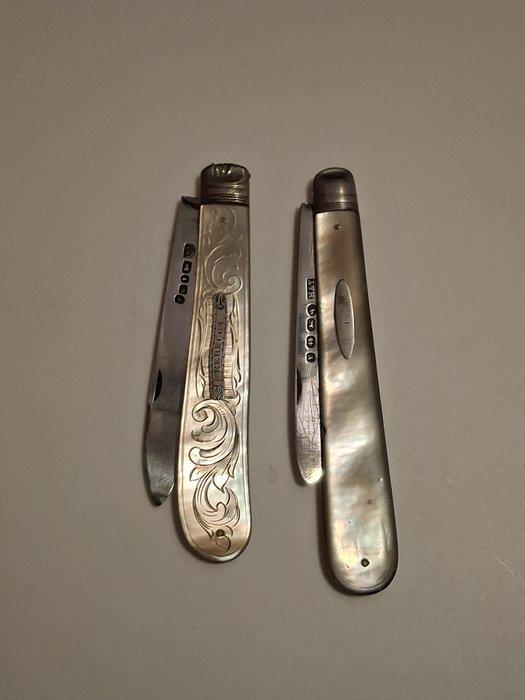 Fruitmes (2) - Zilver, Antiek en Kunst, Antiek | Goud en Zilver