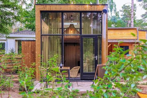 Leuk tiny house met pelletkachel, grenzend aan Nationaal Par, Vakantie, Vakantiehuizen | Nederland, Airconditioning, Internet