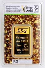 1 Troy Ounce - Goud .999 - ESG - Auropelli - Valcambi SA -