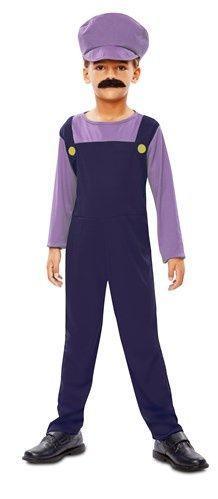 Waluigi kostuum kind, Hobby en Vrije tijd, Feestartikelen, Feestartikel, Nieuw, Verzenden