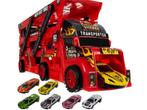 Veiling - Truckset met 6 autos, Kinderen en Baby's, Speelgoed | Speelgoedvoertuigen, Nieuw