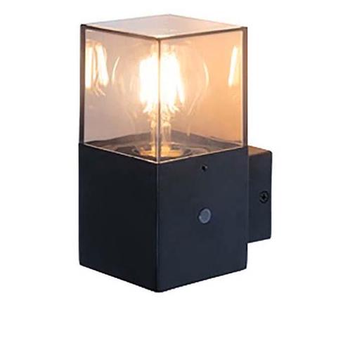 Buitenlamp met sensor Cuzco | Schemersensor | Lantaarn buite, Tuin en Terras, Buitenverlichting, Wandlamp, Nieuw, Minder dan 50 watt