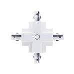 INBOUW 3-FASE | X-VORM CONNECTOR | WIT, Nieuw
