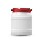 15 liter Voerton wit, Dieren en Toebehoren