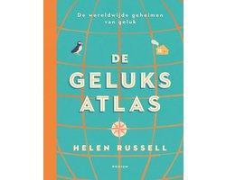 Boek De geluksatlas 9789057599651, Boeken, Esoterie en Spiritualiteit, Zo goed als nieuw, Verzenden