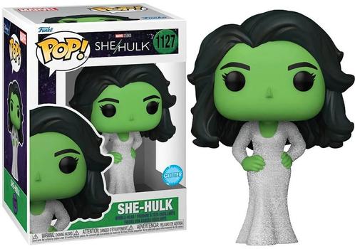 Funko POP! Vinyl Marvel She-Hulk-She-Hulk (Glitter), Verzamelen, Poppetjes en Figuurtjes, Nieuw, Ophalen of Verzenden