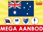 Australische vlaggen - Vlag Australie binnen 24 uur geleverd, Nieuw, Ophalen of Verzenden