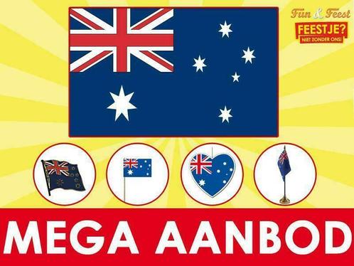 Australische vlaggen - Vlag Australie binnen 24 uur geleverd, Diversen, Vlaggen en Wimpels, Nieuw, Ophalen of Verzenden